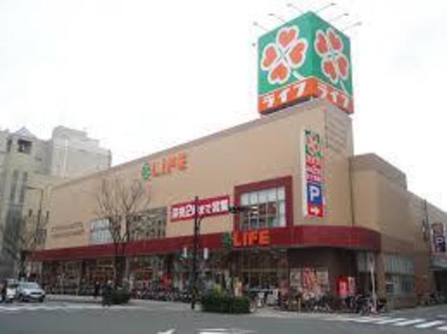 スーパー　ライフ天神橋店（スーパー）まで473m