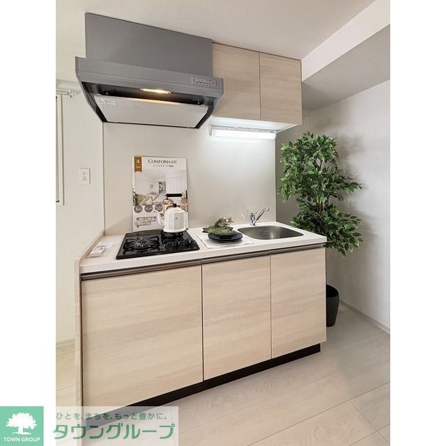 キッチン　家具・家電の備え付けはありません