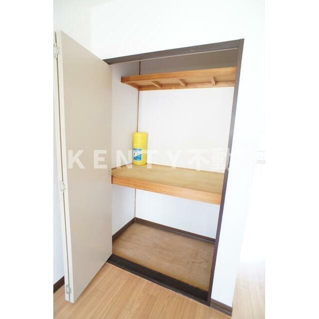 収納　大きなスペースがあり、収納には困りません