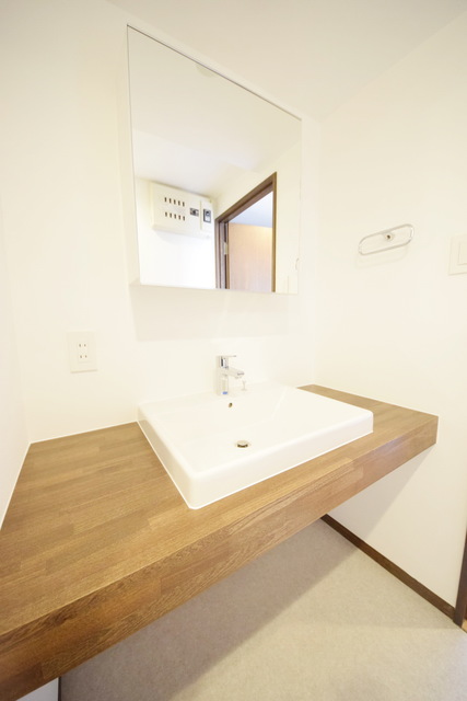 洗面設備　～きれいな洗面所で朝からテンションアップ～