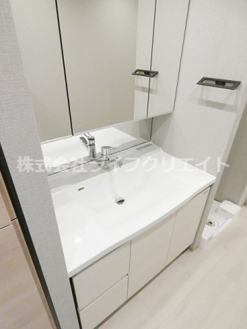 洗面設備　※同建設会社施工済み物件の写真です。（イメージ）