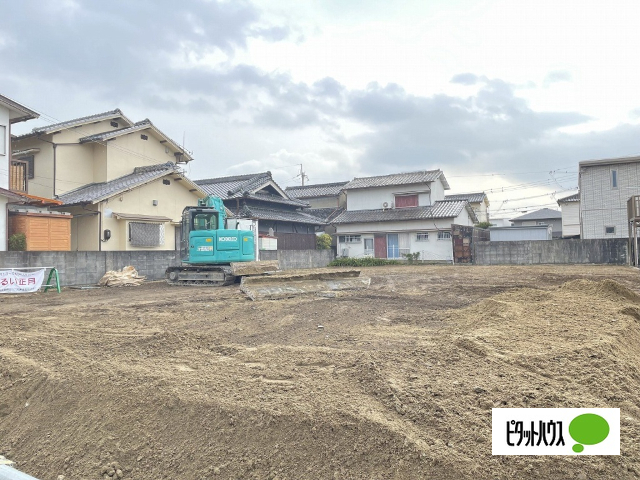 建物外観　建築中