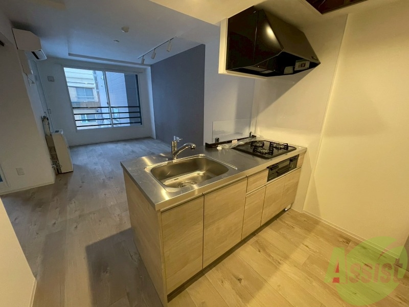 キッチン　システムキッチンなので、すぐお料理に使えます！