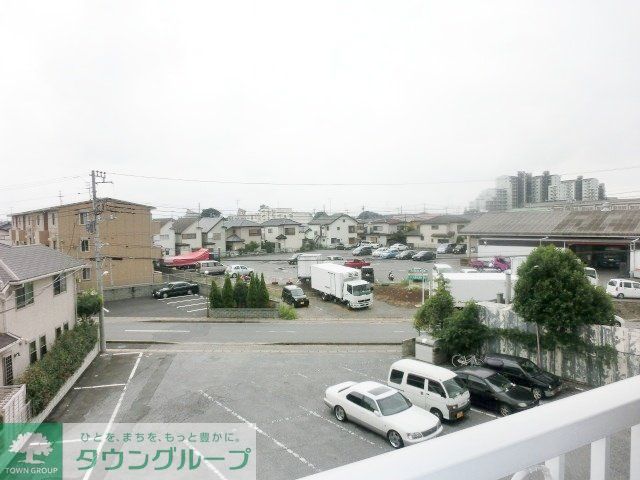 バルコニー　バルコニーからの眺望