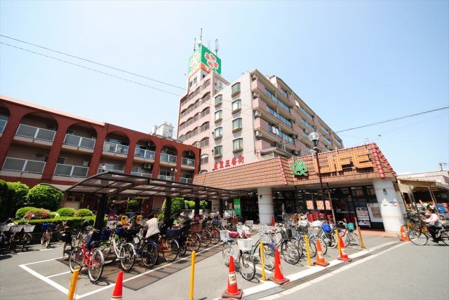 スーパー　ライフ豊里（スーパー）まで1302m