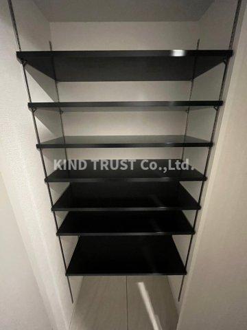 収納　ちょっとした収納スペースも充実しています