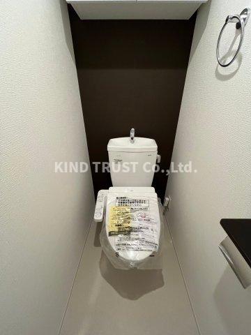 トイレ　ゆったりとした空間のトイレです