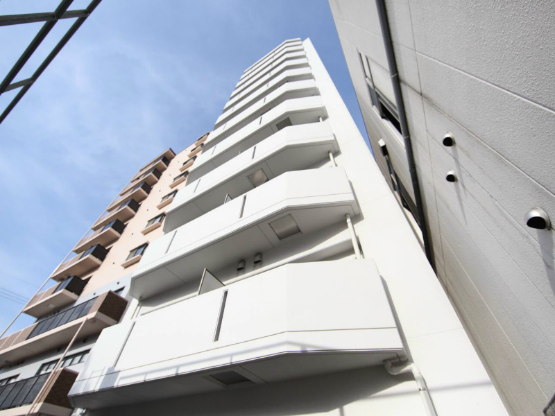 建物外観　外観　防犯カメラ付　オートロック　宅配ＢＯＸ