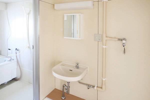 洗面設備　ビレッジハウスの同一物件・同一タイプの間取りの写真です