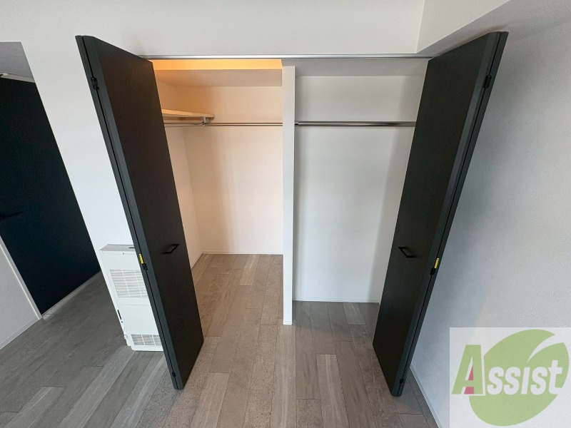 収納　収納もバッチリあるのでお部屋が片付きますよ！