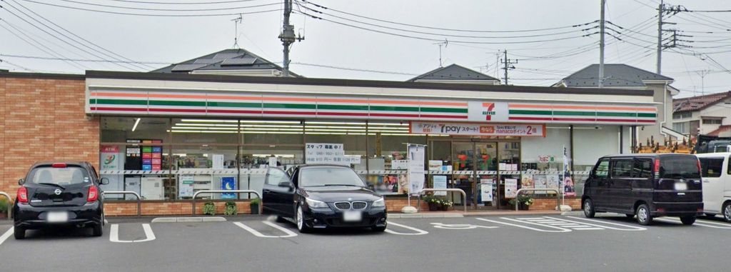 コンビニ　セブンイレブン松伏ゆめみ野通り店（コンビニ）まで750m