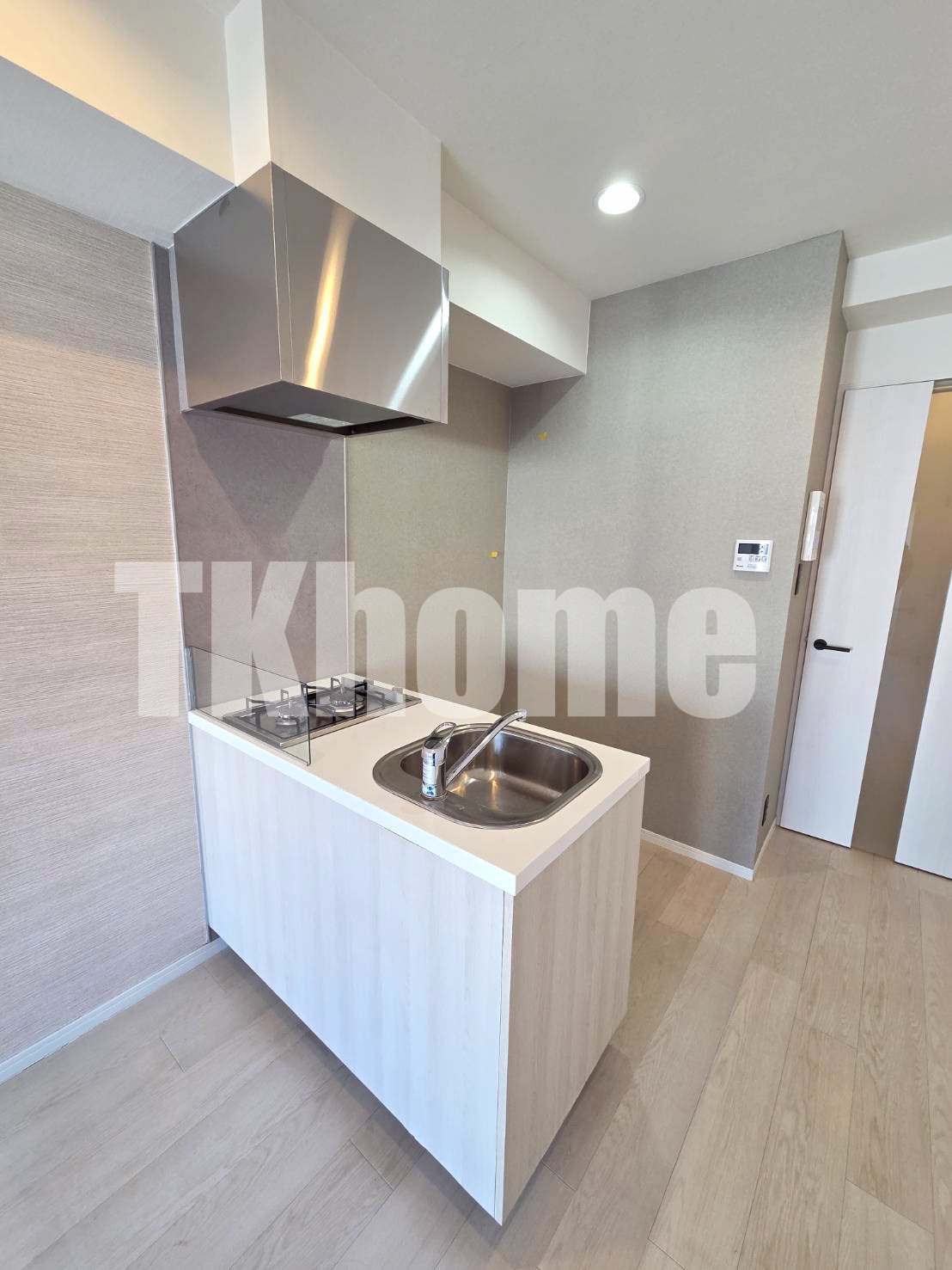 キッチン　２口ガスシステムキッチン・人気のカウンターキッチンです