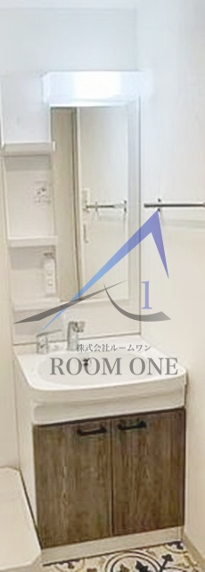 洗面設備　洗面台です。