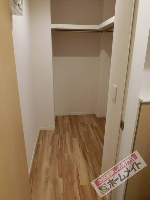 収納　ウォークインクローゼット♪