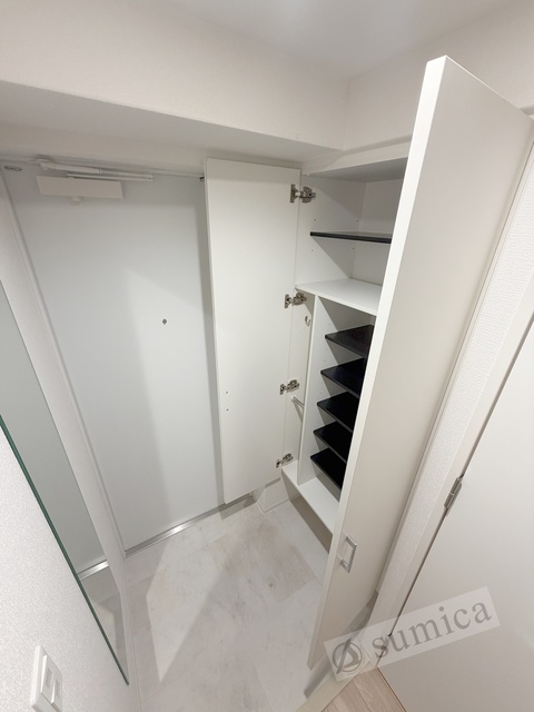 玄関　たくさん靴を収納できますね（＾＾♪