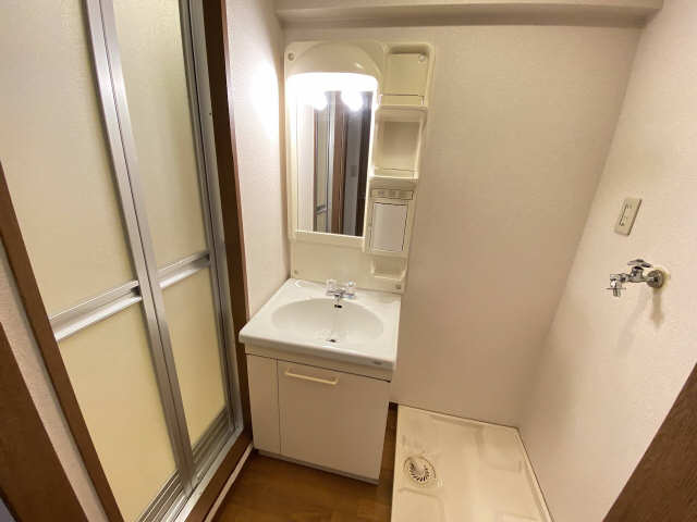 洗面設備　2025年撮影・205号室の写真