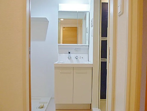 洗面設備　※同建物の別のお部屋の写真です。