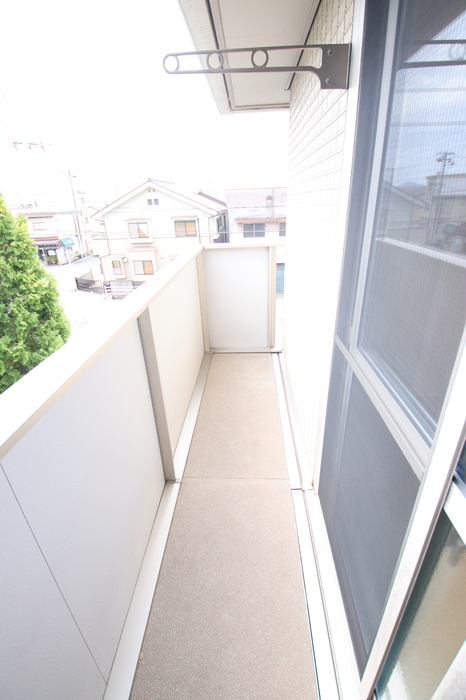 バルコニー　イメージ写真・101号の写真