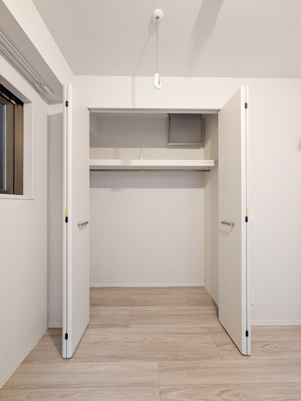 収納　十分な収納スペースがあります