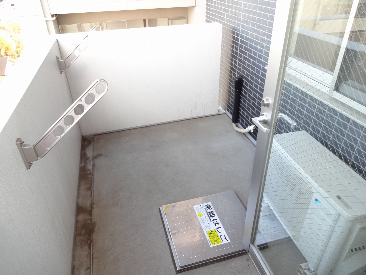 バルコニー　写真は他のお部屋です。