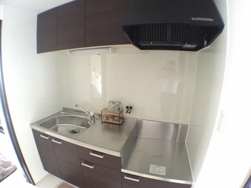 キッチン　画像は別号室の写真になります。