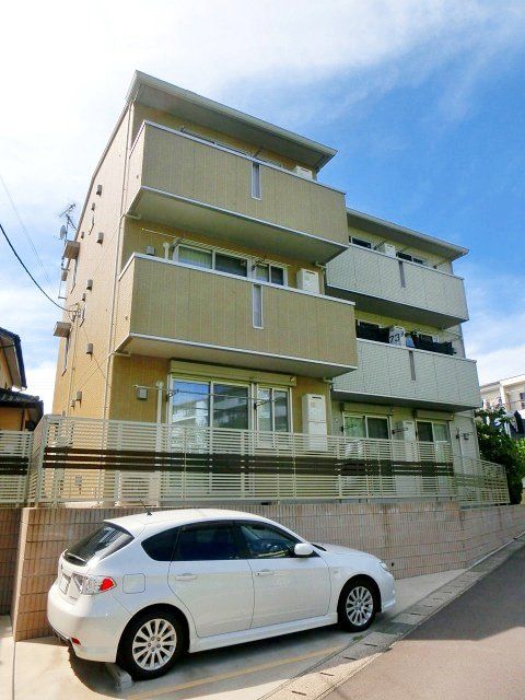 建物外観　全戸角部屋、閑静な住宅街です