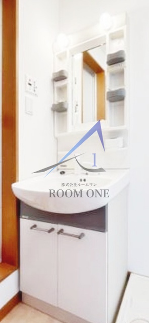 洗面設備　洗面台です。