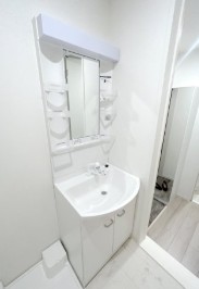 洗面設備　同施工参考写真となります