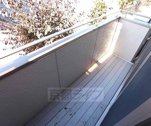 バルコニー　日当たりが良いベランダです。