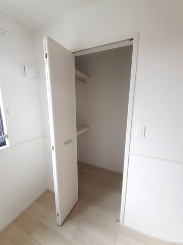 収納　たっぷりとした収納スペースです