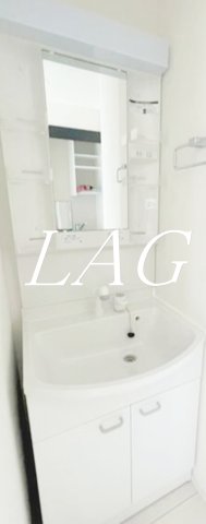 洗面設備　洗面台です。