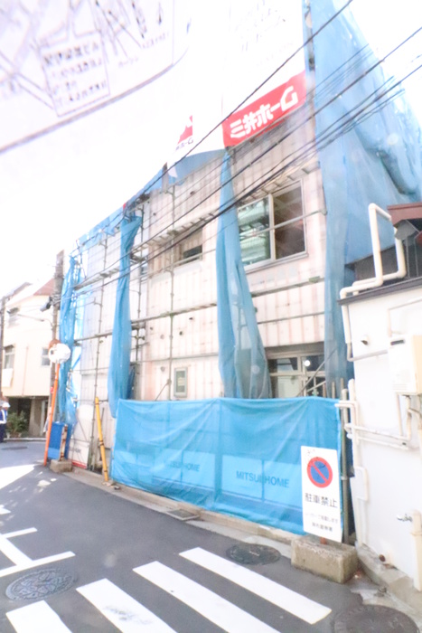 建物外観　建築中