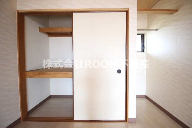 収納　たっぷりとした収納スペースです