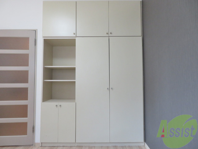 収納　クローゼットがありました。お洋服や荷物はここへ