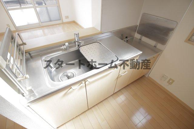 キッチン　キッチンでお料理をお楽しみください