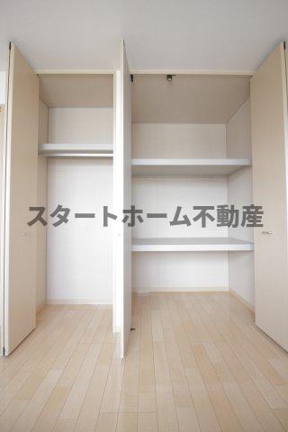 収納　収納のためのスペースです