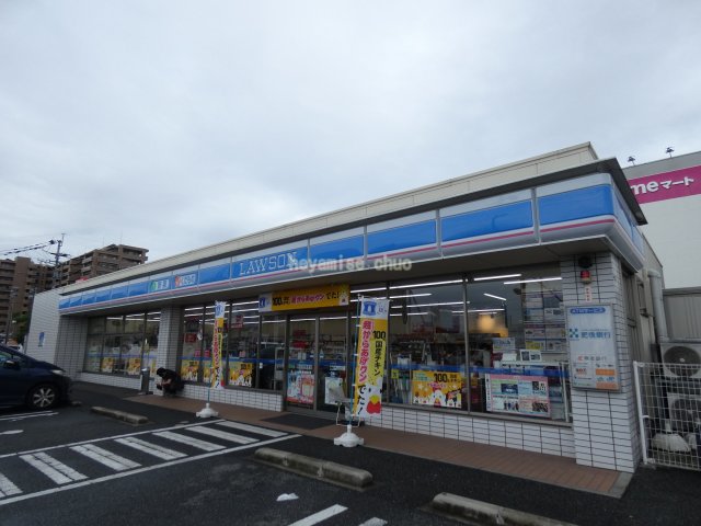 コンビニ　ローソン　熊本日赤通り店（コンビニ）まで438m