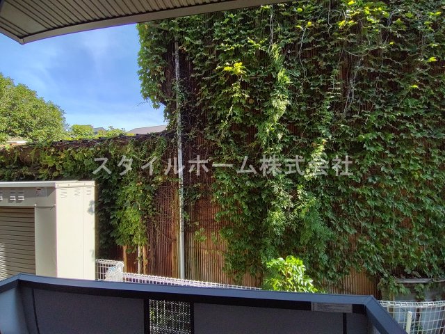 眺望　南向きです。