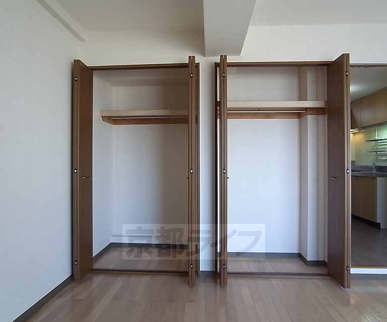 収納　広い収納スペースです。