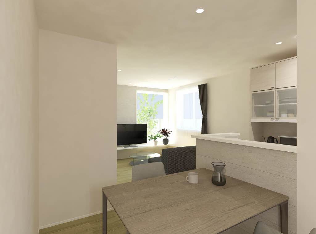 その他部屋・スペース　完成予想図／家具等は配置のイメージで物件に付属しておりません