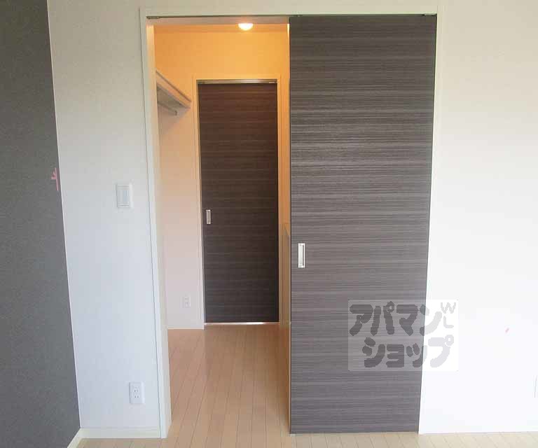 収納　２０２号室の写真です。