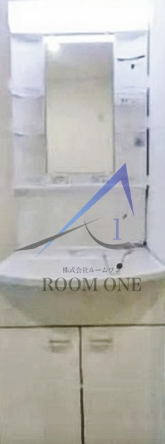 洗面設備　洗面台です。