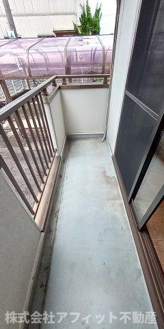 バルコニー　南向き　※左右反転・イメージ