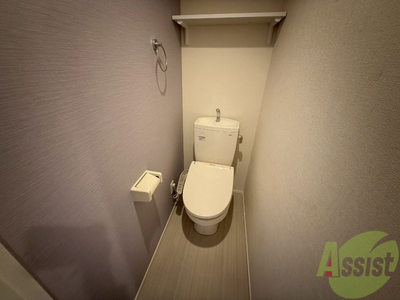 トイレ　トイレはウォシュレット付です。シャワートイレは嬉しいですね。