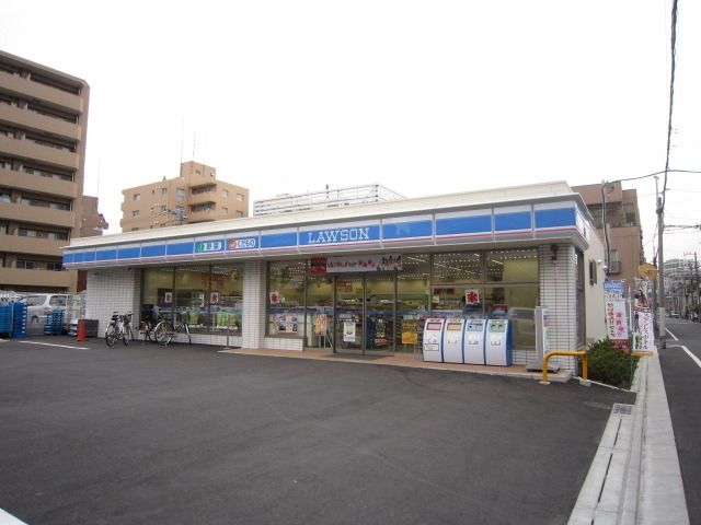コンビニ　ローソン東日暮里一丁目店（コンビニ）まで110m