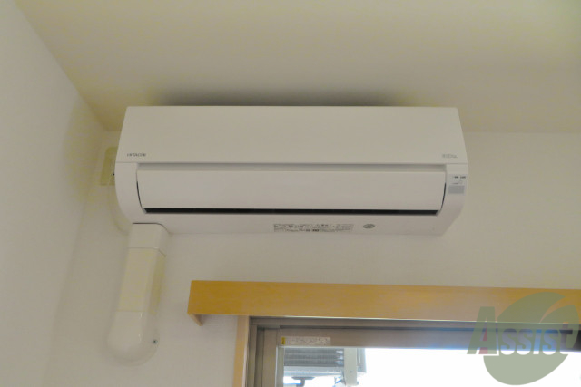 その他設備　エアコンが付いていますので夏冬温度に困らず快適に過ごせるー。