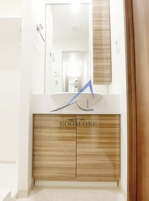 洗面設備　洗面台です。