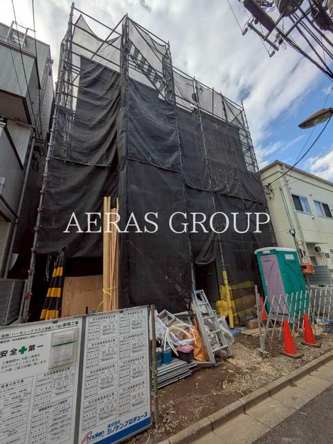 エントランス　建設中