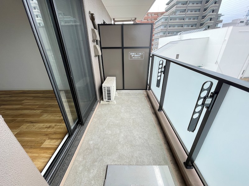 バルコニー　※402号室の写真です。