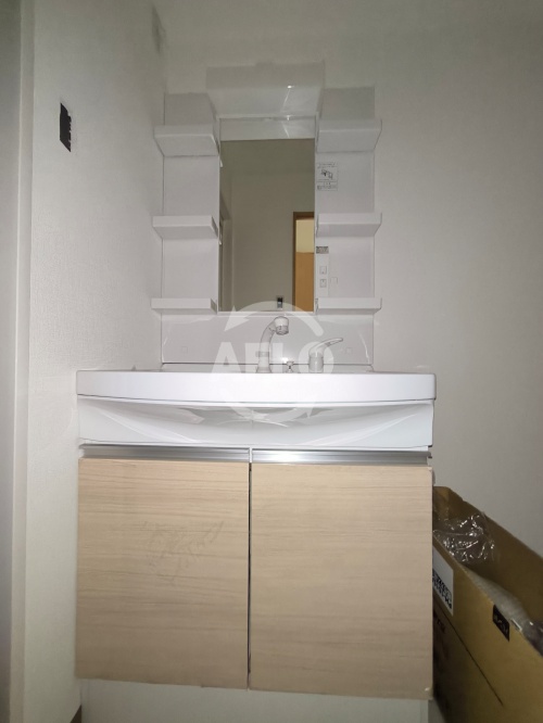 洗面設備　サンティエ福島吉野　独立洗面台